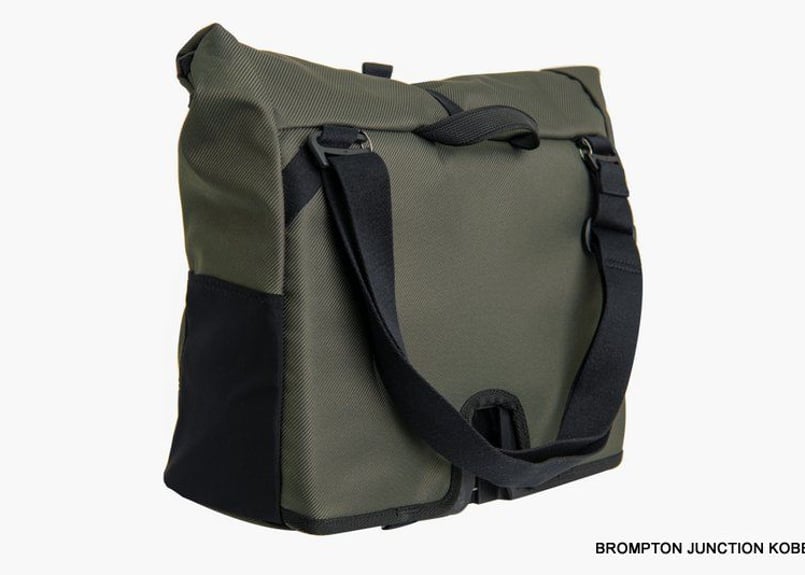 Roll Top Bag 14L Olive Green | BROMPTON JUNCTIO...