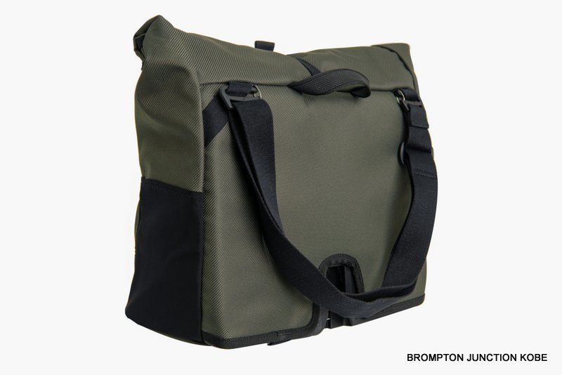 Roll Top Bag 14L Olive Green | BROMPTON JUNCTIO