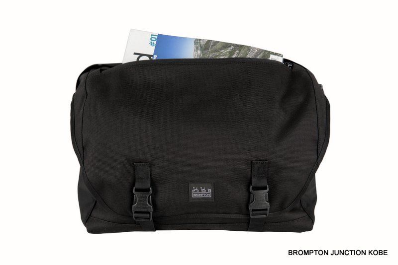 Messenger Bag 23L Black | BROMPTON JUNCTION KOB