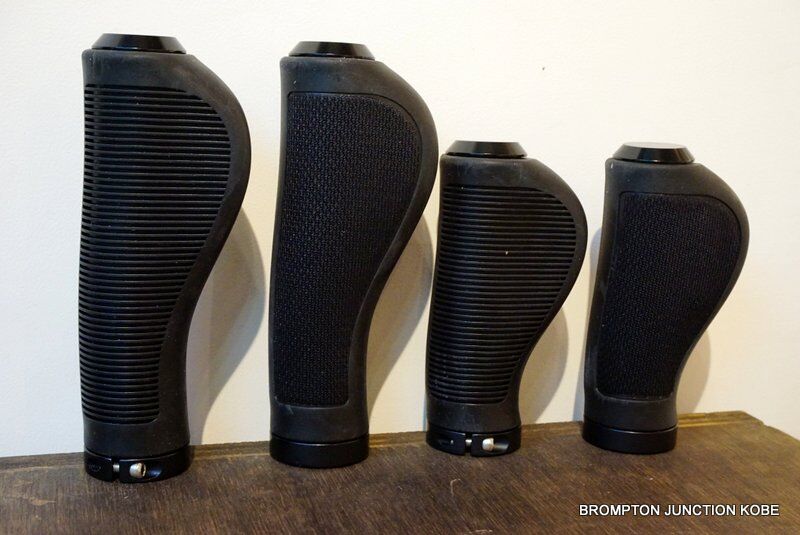 BROOKS ERGONOMIC RUBBER GRIP BLACK | BROMPTON J