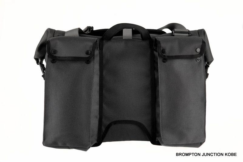 Roll Top Bag 28L Dark Grey | BROMPTON JUNCTION