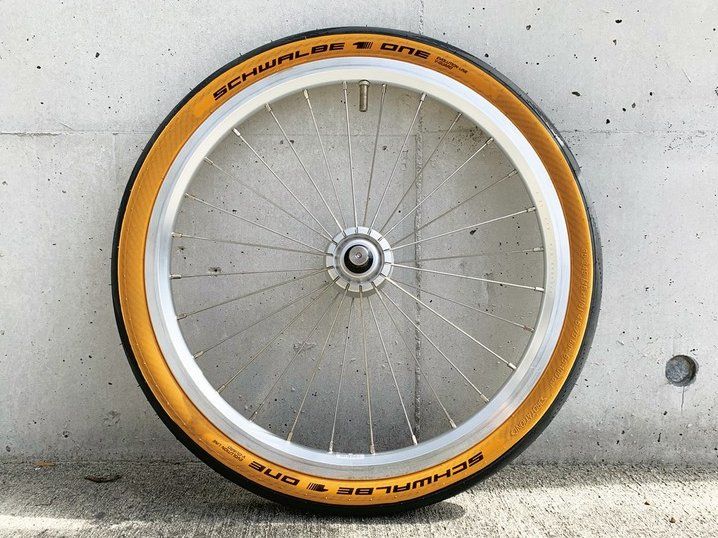SCHWALBE One Tanwall BROMPTON タイヤ2本セットシュワルベ