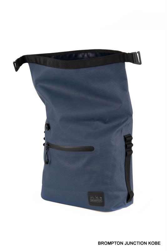 Roll Top Waterproof Bag 9L Navy | BROMPTON JUNC