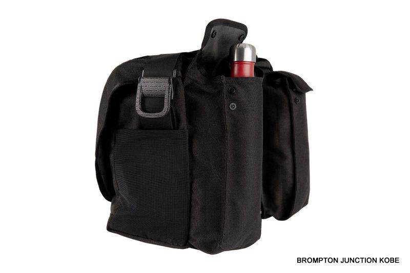 Messenger Bag 23L Black | BROMPTON JUNCTION KOB Messenger Bag 23L Black | BROMPTON JUNCTION KOB