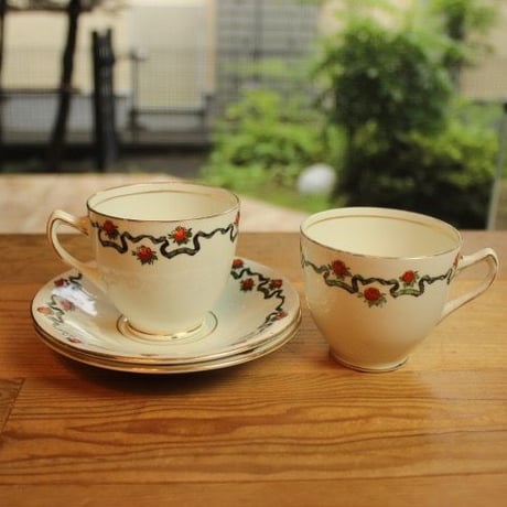 sutherland cup and saucer 2 set C