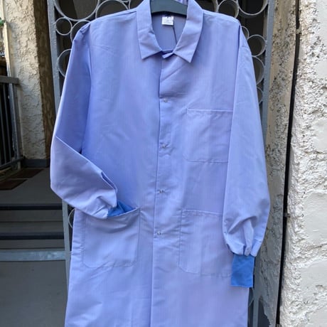 blue medical jacket set up one color