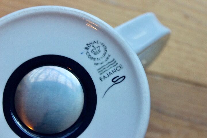 loyal copenhagen year mug 1987 | Lesley Vintage