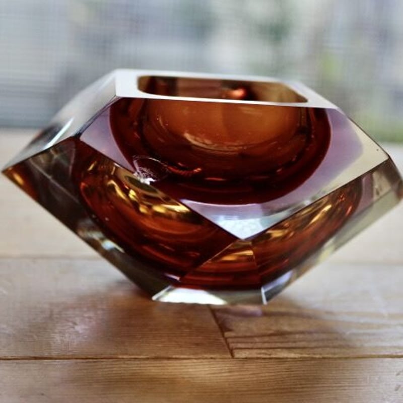 ムラーノガラス ベネチアンガラス アッシュトレイ 灰皿 murano