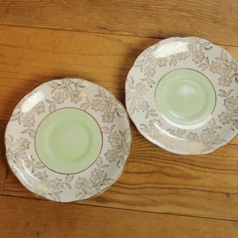 phoenix bone china saucer 2p only | Lesley Vintage