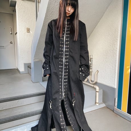 black long design jacket