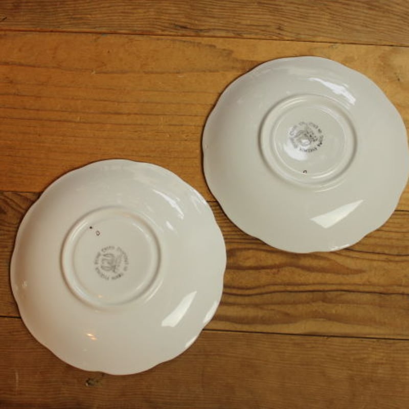 phoenix bone china saucer 2p only | Lesley Vintage