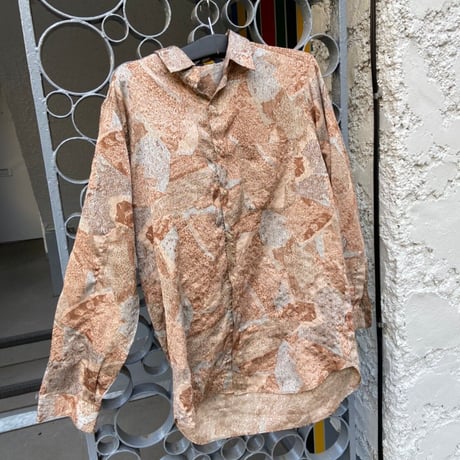 pattern shirts gold