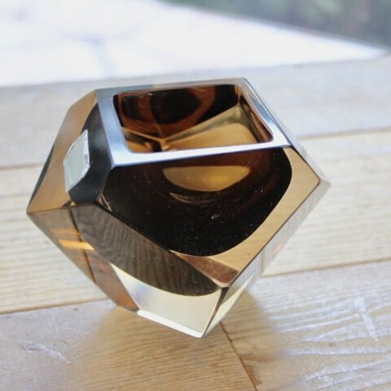 イタリア ヴィンテージ ムラーノ ガラス ベネチアングラス灰皿　アッシュトレイ VINTAGE ASHTRAY/ヴィンテージアッシュトレイ・ムラーノ
