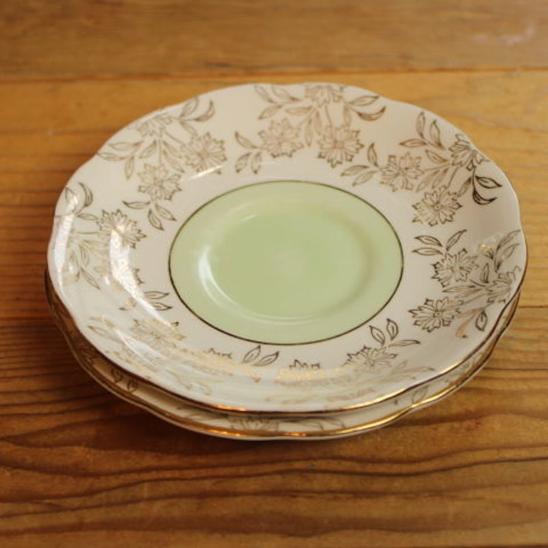 phoenix bone china saucer 2p only | Lesley Vintage
