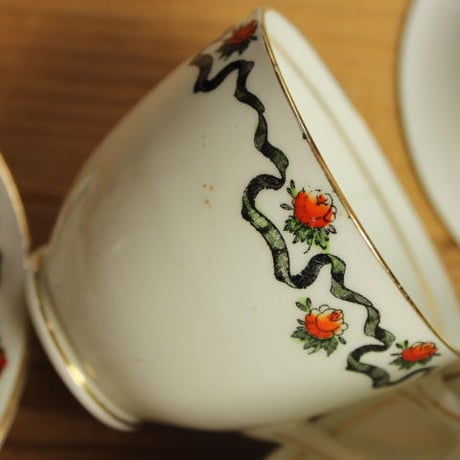sutherland cup and saucer 2 set C