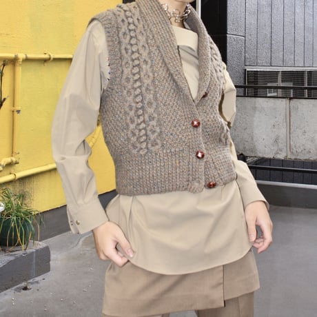 mulberry company knit gilet