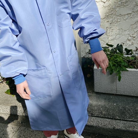 blue medical jacket set up one color