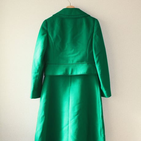 designers 2 piece set matching dress and jacket 1960s