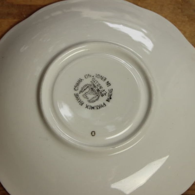 phoenix bone china saucer 2p only | Lesley Vintage