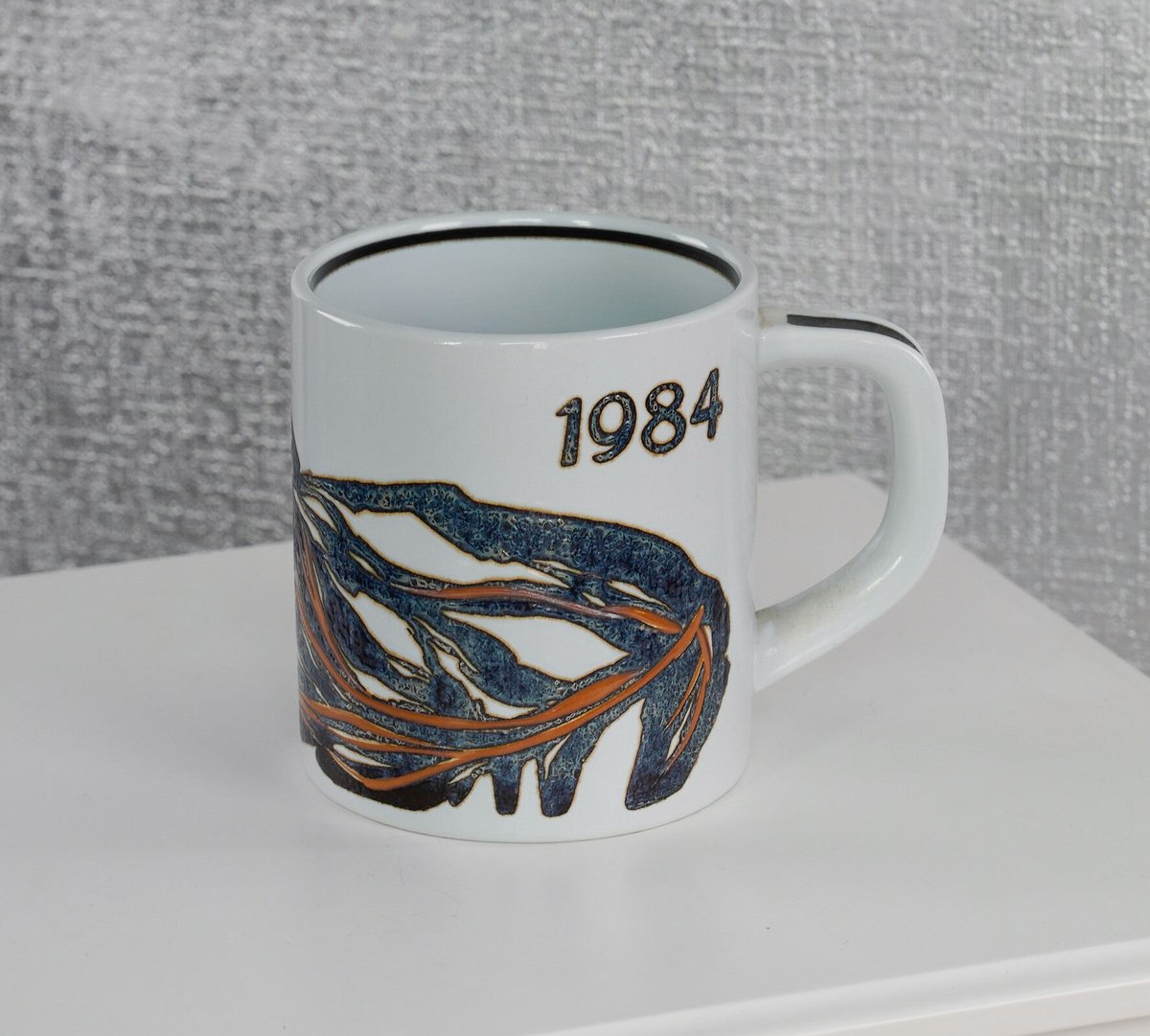 Royal Copenhagen 1984 year mug | Lesley Vintage