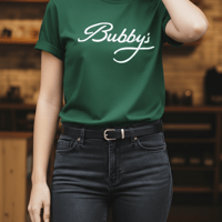 バビーズ ロゴTシャツ （半袖/フォレストグリーン）/ Bubby's Logo T-shirt (short sleeve/Forest Green)