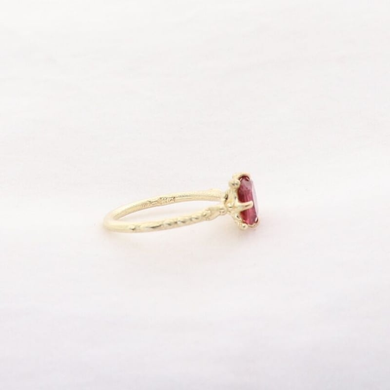 レッド トルマリン リング(K18) C-101226 | kiri onlinestore