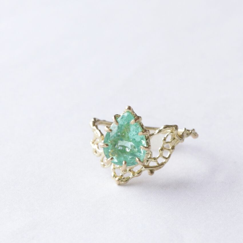 天然石　パライバトルマリン パライバトルマリン ルース GIA鑑別書付き 0.44ct 宝石 GEM