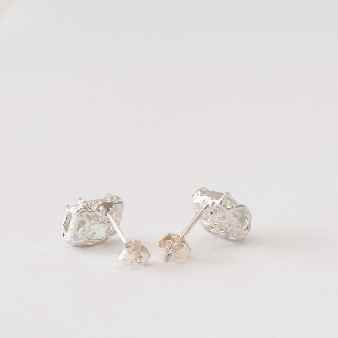 グリーン アメシスト ピアス C-300294 | kiri onlinestore