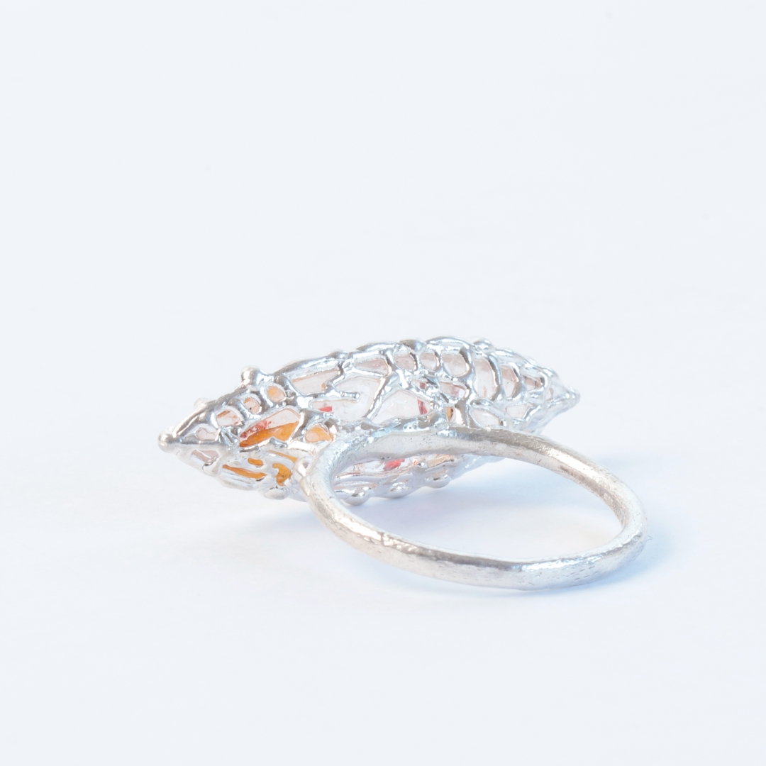 ヘマタイトインクォーツ　リング　ヘマタイトインクォーツ　指輪 ヘマタイトインクォーツリング– Ryui