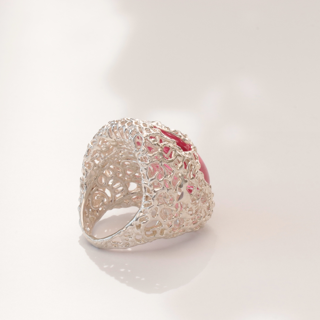 15th 記念作品 ピンク トルマリン リング E-100031 | kiri onlines