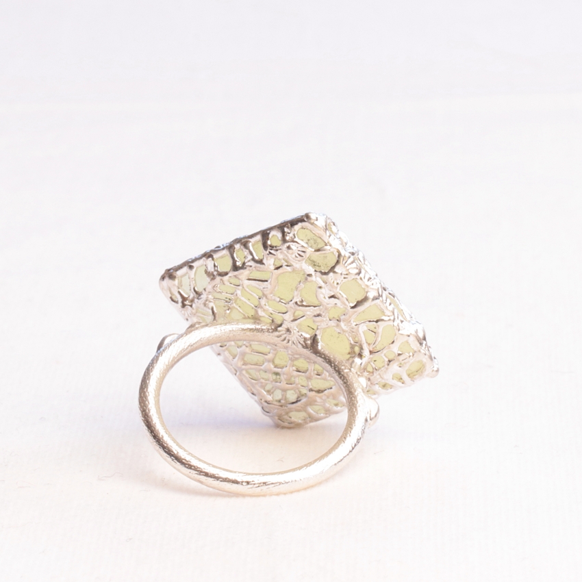 f様 プレナイト リング 16号 プレナイト リング C-101528 | kiri onlinestore