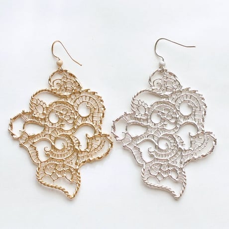 galbe imprevuピアス・イヤリング（SV/GD） B-300024/300023