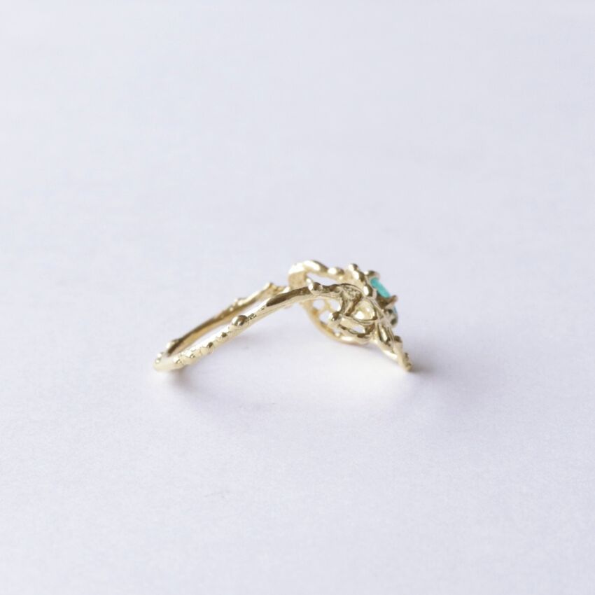 パライバ トルマリン リング(K18) B-100424 | kiri onlinestore