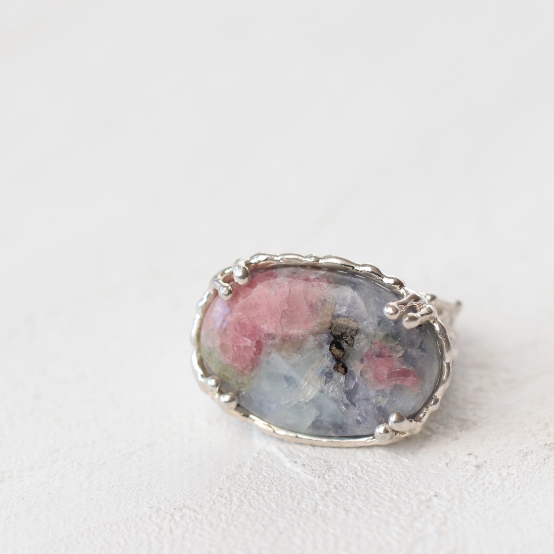 ウォーターメロン トルマリン リング C-101619 | kiri onlinestore