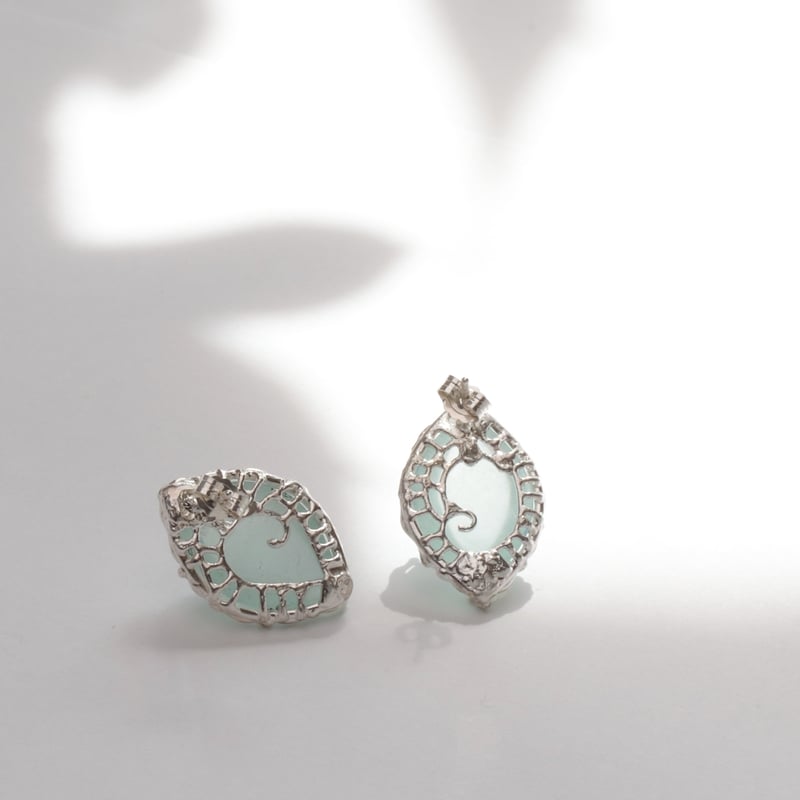 マリーエレーヌ　ミルキーアクアマリン　スタッドピアス ピアス EARRINGS – Page 2 – Marie Helene de Taillac - JP