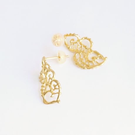 galbe imprevuピアス・イヤリング (SV/GD) K18post  B-300037/300038/B-400011/400012