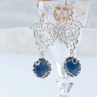 カイヤナイト ピアス  B-300105