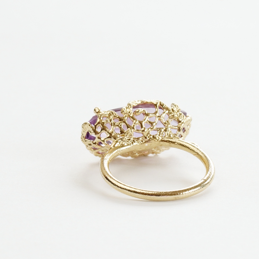 アメシスト リング(K10) C-101492 | kiri onlinestore