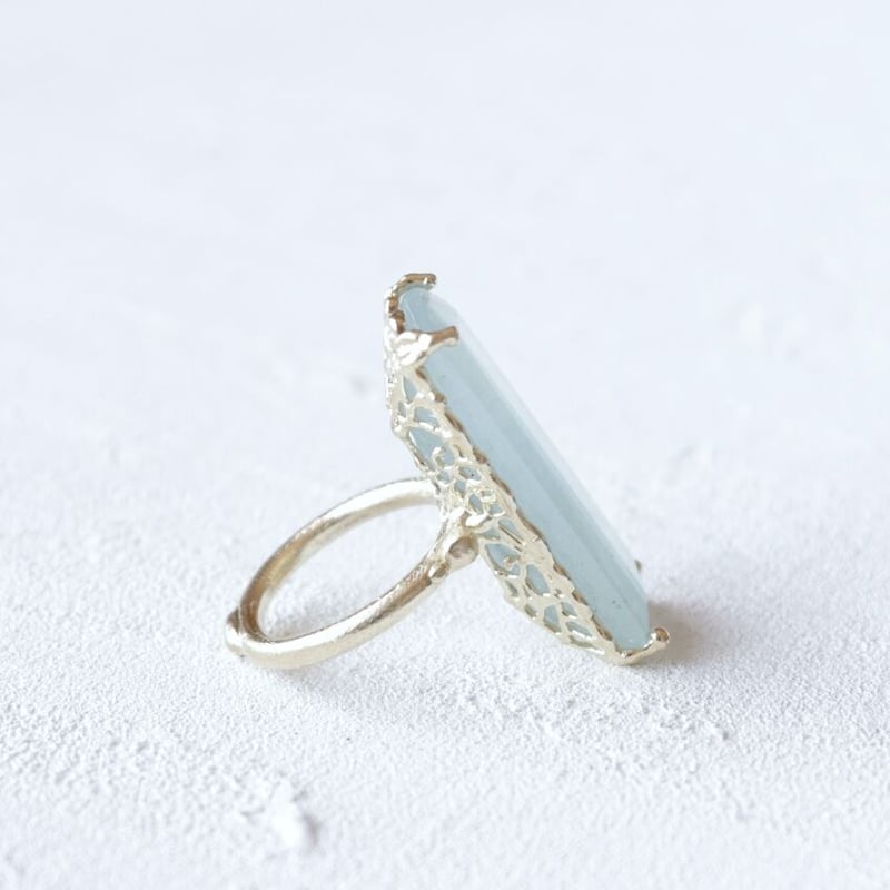 アクアマリン リング (K10) C-101364 | kiri onlinestore