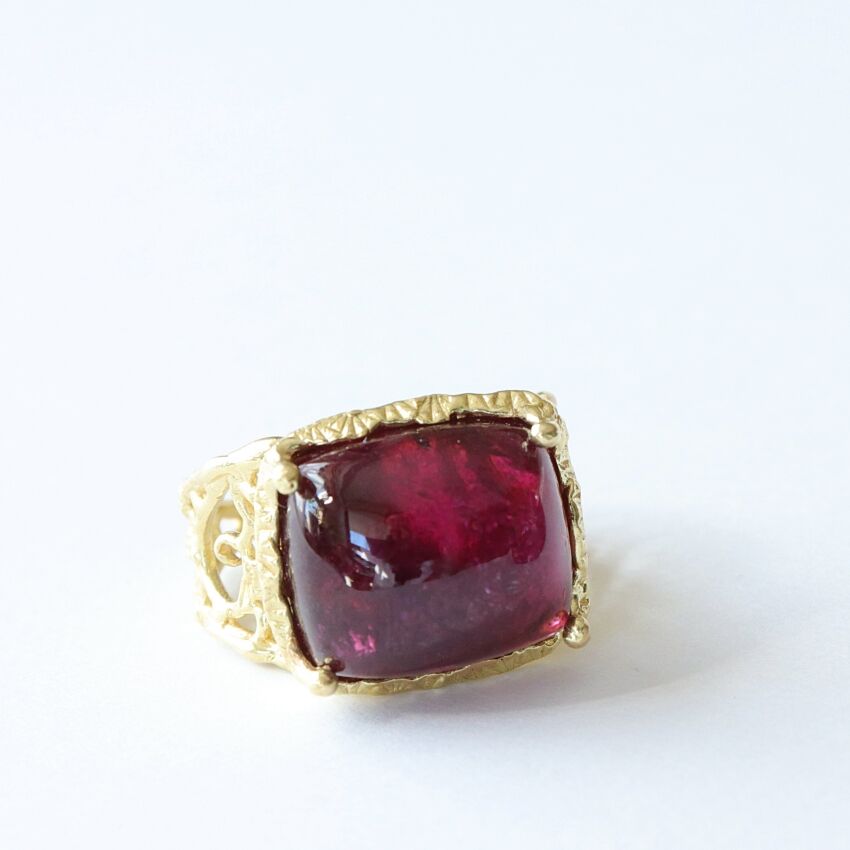 ルベライトトルマリン リング(K18) C-101419 | kiri onlinestore