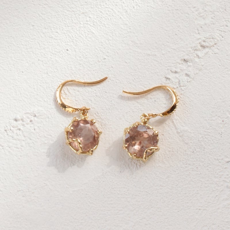 ジルコン ピアス (K18) C-300302 | kiri onlinestore