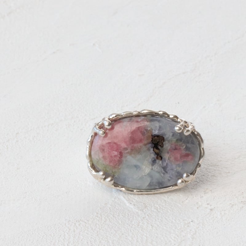 ウォーターメロン トルマリン リング C-101619 | kiri onlinestore