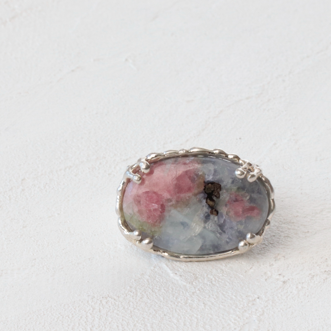 ウォーターメロン トルマリン リング C-101619 | kiri onlinestore