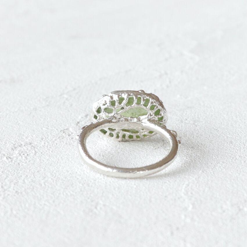 ライトグリーン トルマリン リング C-101388 | kiri onlinestore