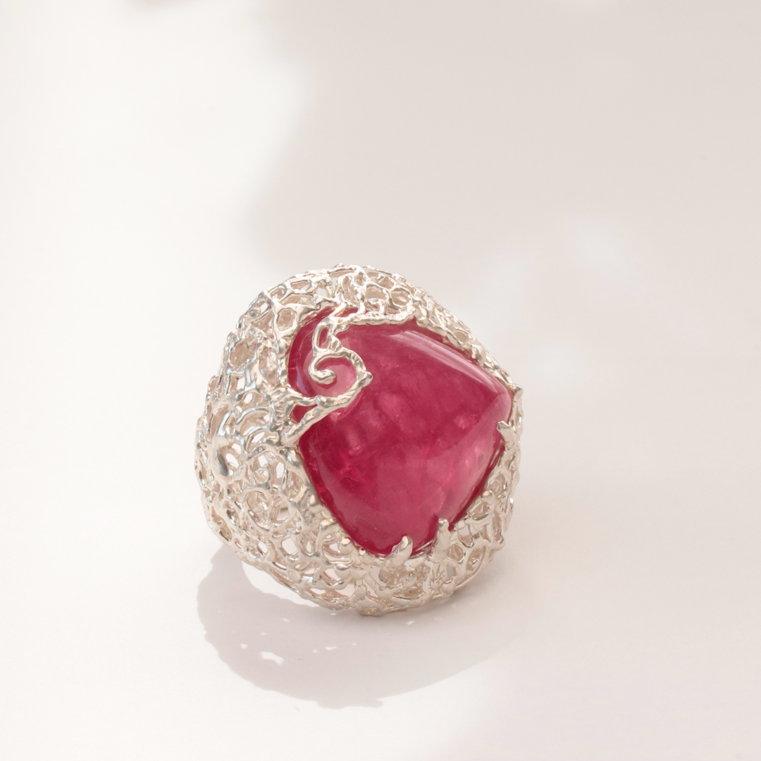 15th 記念作品 ピンク トルマリン リング E-100031 | kiri