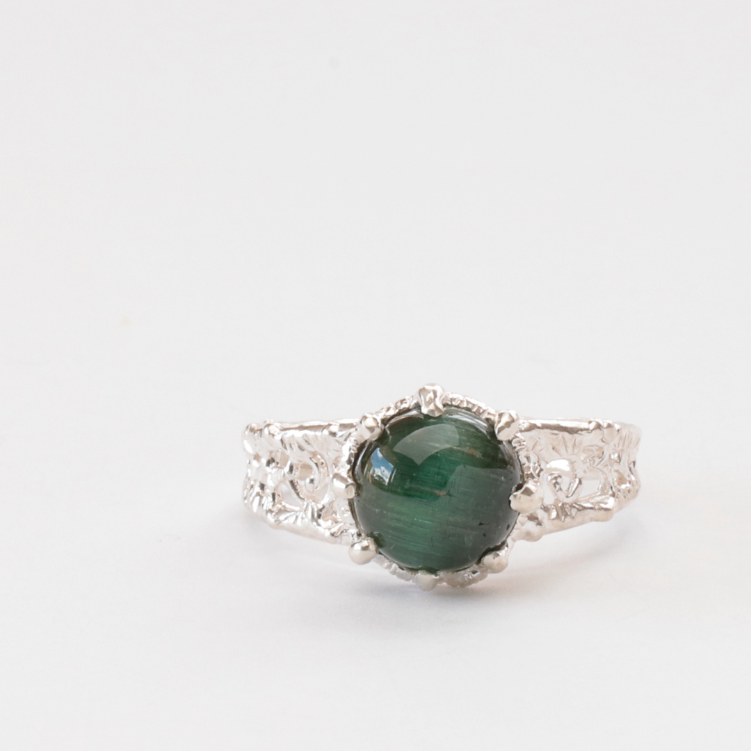 Thalatta グリーントルマリンのリング K18）Thalatta Ring(Green Tourmaline)9号 | Thalatta