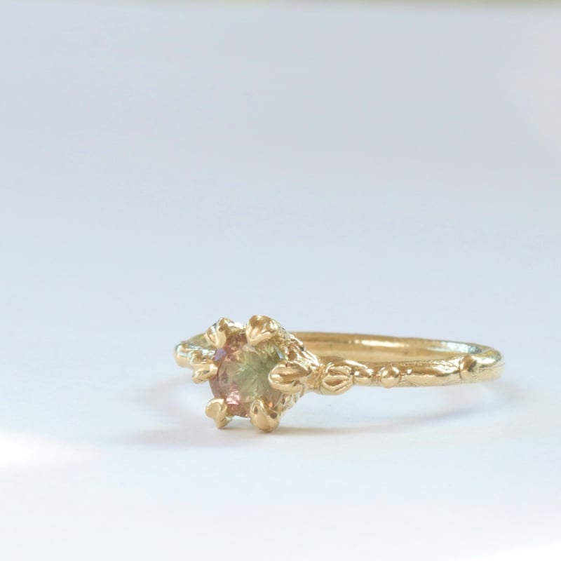 ウォーターメロン トルマリン リング(K10) D-100184 | kiri onlines