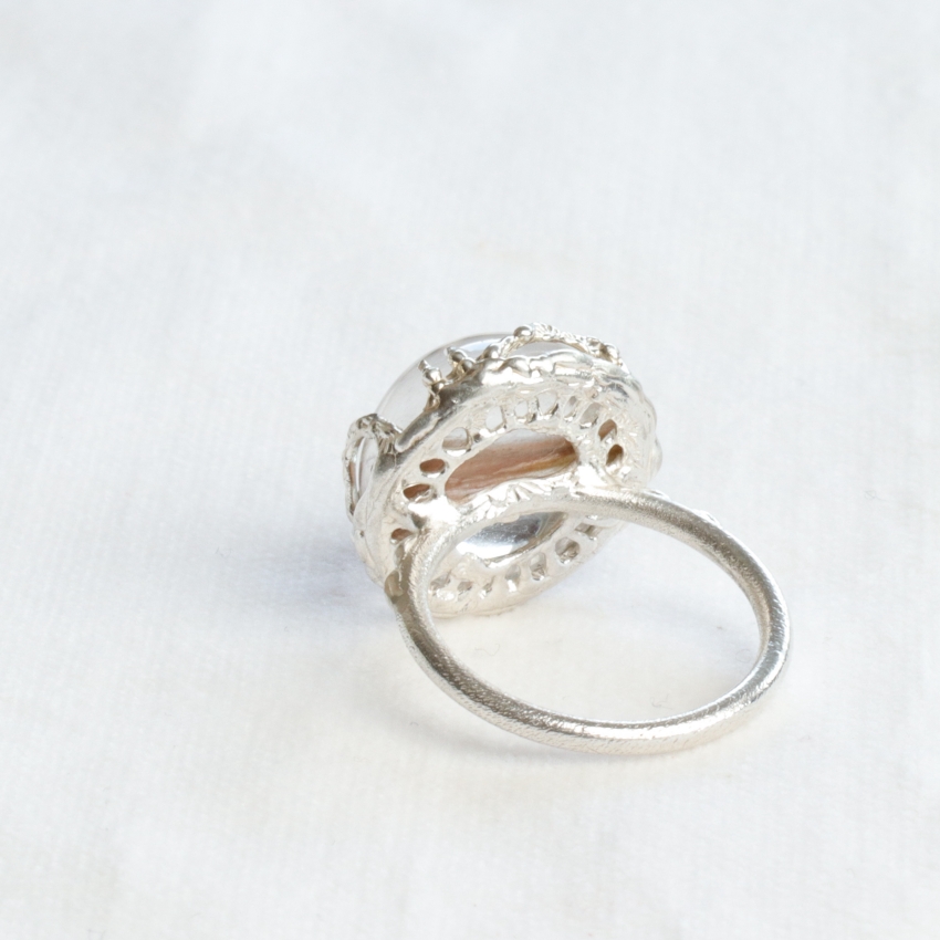 アンフィボール イン クォーツ リング C-101506 | kiri onlinestore