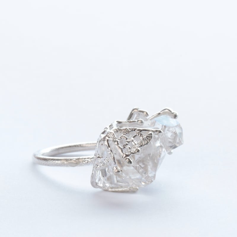 ハーキマー ダイヤモンド リング C-101601 | kiri onlinestore ハーキマー ダイヤモンド リング C-101601 | kiri onlinestore