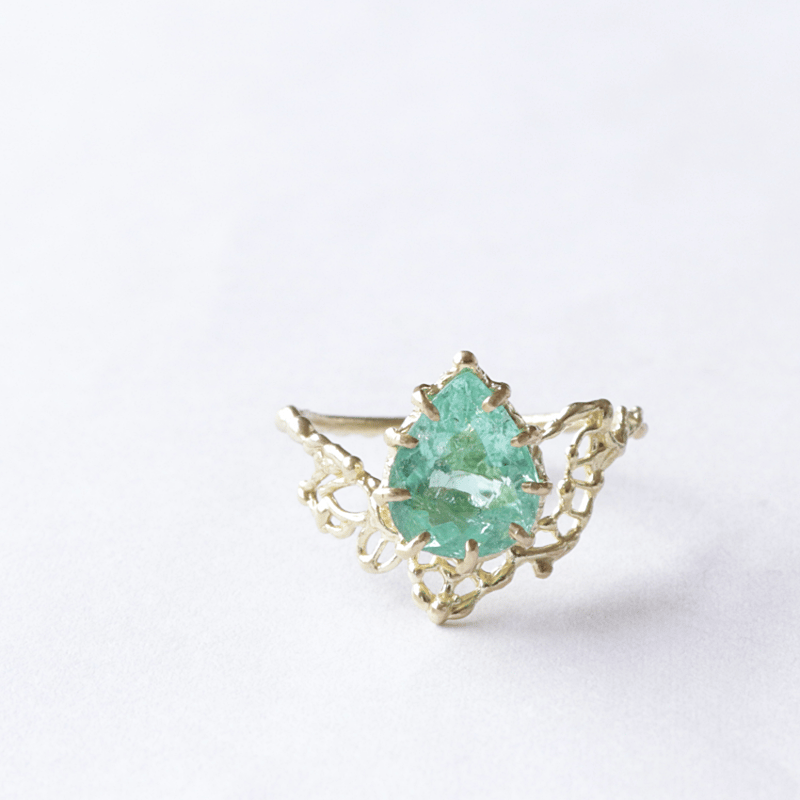 パライバ トルマリン リング (K18) B-100423 | kiri onlinestore